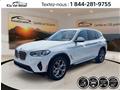 2022
BMW
X3 X3 * AWD * A/C * TOIT * CAMÉRA * CUIR *